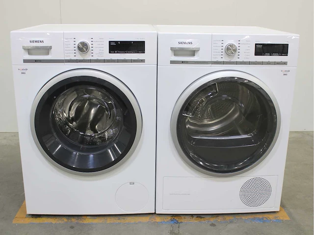 Siemens iq700 isensoric aquastop wasmachines & siemens iq700 isensoric selfcleaning condenser wasdrogers - afbeelding 1 van  8