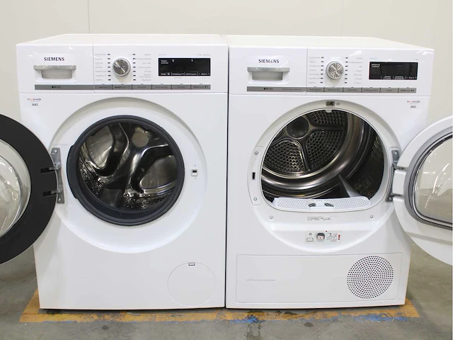 Siemens iq700 isensoric aquastop wasmachines & siemens iq700 isensoric selfcleaning condenser wasdrogers - afbeelding 2 van  8