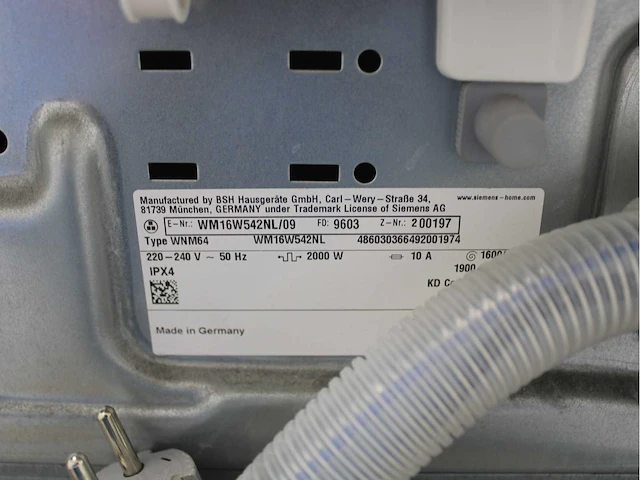 Siemens iq700 isensoric aquastop wasmachines & siemens iq700 isensoric selfcleaning condenser wasdrogers - afbeelding 5 van  8