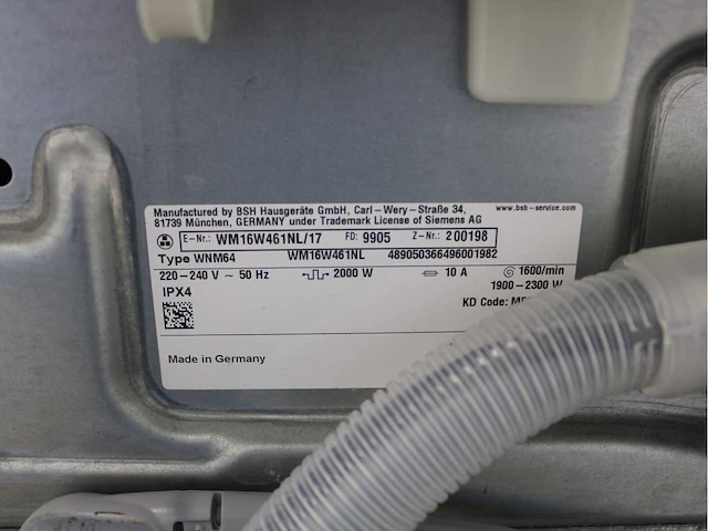 Siemens iq700 isensoric aquastop wasmachines & siemens iq700 isensoric selfcleaning condenser wasdrogers - afbeelding 5 van  8