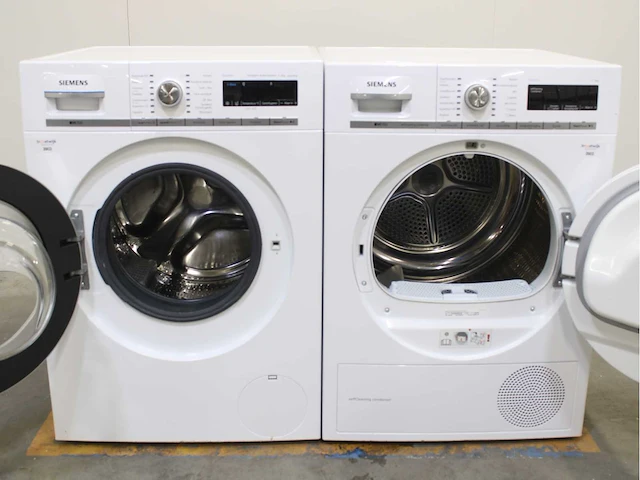 Siemens iq700 isensoric aquastop wasmachines & siemens iq700 isensoric selfcleaning condenser wasdrogers - afbeelding 2 van  8
