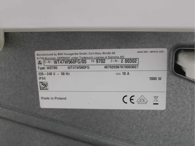 Siemens iq700 isensoric aquastop wasmachines & siemens iq700 selfcleaning condenser wasdrogers - afbeelding 8 van  8