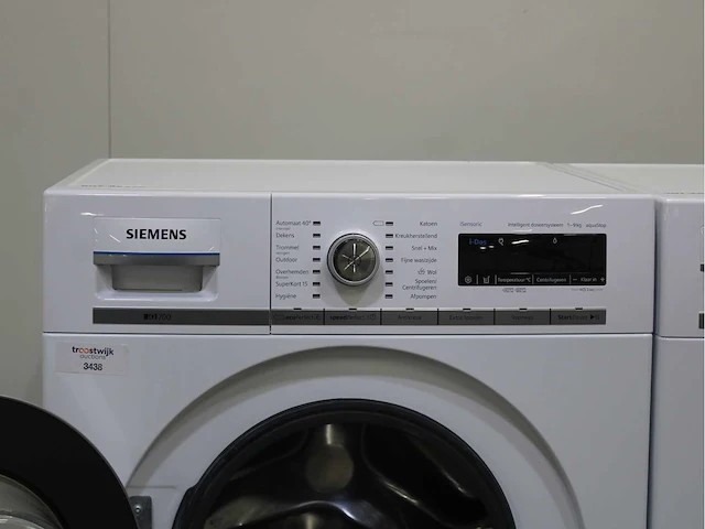 Siemens iq700 isensoric aquastop wasmachines & siemens iq800 isensoric selfcleaning condenser wasdrogers - afbeelding 3 van  8