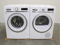 Siemens iq700 isensoric aquastop wifi wasmachine & siemens iq700 isensoric selfcleaning condenser extraklasse wasdroger - afbeelding 1 van  8
