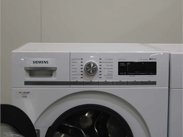 Siemens iq700 isensoric bestcollection aquastop wasmachine & siemens iq700 isensoric selfcleaning condenser bestcollection droger - afbeelding 3 van  8