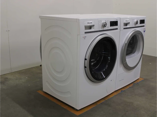 Siemens iq700 isensoric bestcollection aquastop wasmachine & siemens iq700 isensoric selfcleaning condenser bestcollection droger - afbeelding 4 van  8