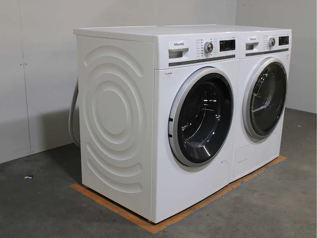 Siemens iq700 isensoric bestcollection aquastop wasmachine & siemens iq700 isensoric selfcleaning condenser bestcollection droger - afbeelding 4 van  8