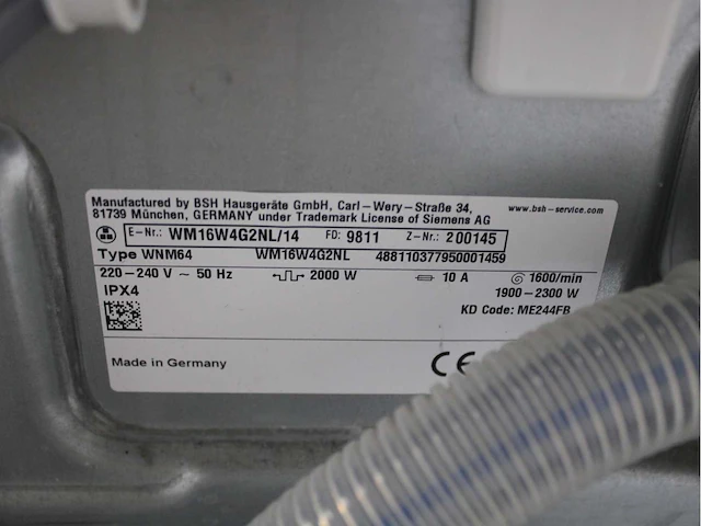 Siemens iq700 isensoric bestcollection aquastop wasmachine & siemens iq700 isensoric selfcleaning condenser bestcollection droger - afbeelding 5 van  8