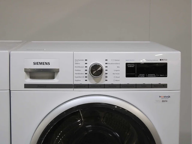 Siemens iq700 isensoric bestcollection aquastop wasmachine & siemens iq700 isensoric selfcleaning condenser bestcollection droger - afbeelding 6 van  8