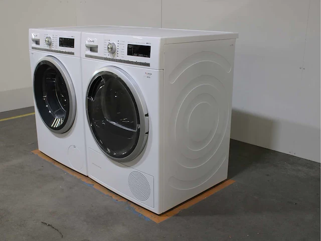 Siemens iq700 isensoric bestcollection aquastop wasmachine & siemens iq700 isensoric selfcleaning condenser bestcollection droger - afbeelding 7 van  8
