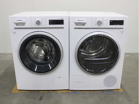 Siemens iq700 isensoric bestcollection aquastop wasmachine & siemens iq700 isensoric selfcleaning condenser wasdroger - afbeelding 1 van  8