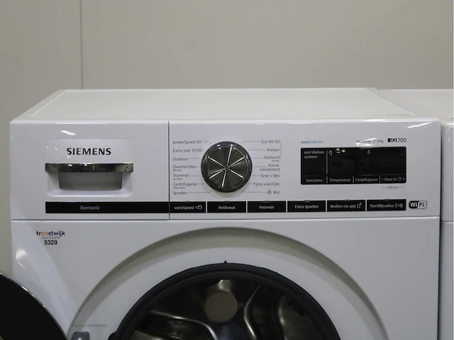 Siemens iq700 isensoric bestcollection aquastop wifi wasmachine & siemens iq700 isensoric selfcleaning condenser wasdroger - afbeelding 3 van  8