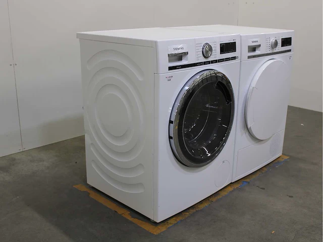Siemens iq700 isensoric bestcollection aquastop wifi wasmachine & siemens iq700 isensoric selfcleaning condenser wasdroger - afbeelding 4 van  8