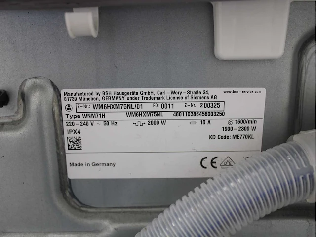 Siemens iq700 isensoric bestcollection aquastop wifi wasmachine & siemens iq700 isensoric selfcleaning condenser wasdroger - afbeelding 5 van  8