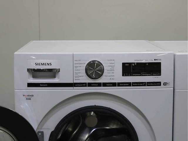 Siemens iq700 isensoric bestcollection aquastop wifi wasmachine & siemens iq700 isensoric selfcleaning condenser wasdroger - afbeelding 3 van  8
