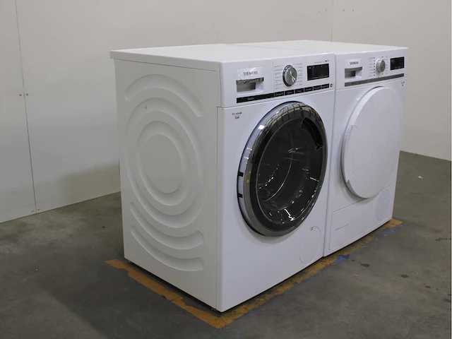 Siemens iq700 isensoric bestcollection aquastop wifi wasmachine & siemens iq700 isensoric selfcleaning condenser wasdroger - afbeelding 4 van  8