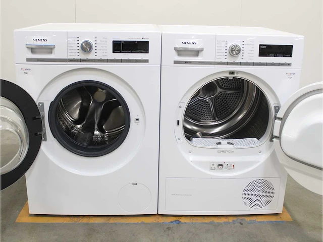 Siemens iq700 isensoric bestcollection sensofresh system wasmachine & siemens iq700 isensoric selfcleaning condenser droger - afbeelding 2 van  8
