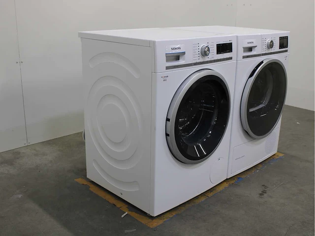 Siemens iq700 isensoric bestcollection sensofresh system wasmachine & siemens iq800 isensoric selfcleaning condenser wasdroger - afbeelding 3 van  7