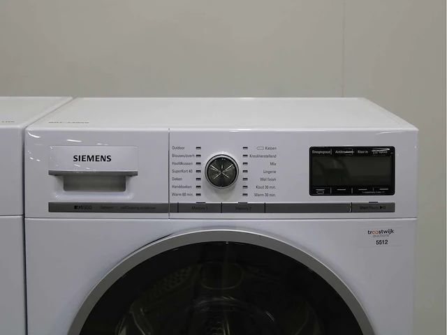 Siemens iq700 isensoric bestcollection sensofresh system wasmachine & siemens iq800 isensoric selfcleaning condenser wasdroger - afbeelding 5 van  7