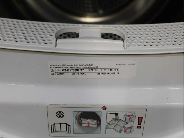Siemens iq700 isensoric bestcollection sensofresh system wasmachine & siemens iq800 isensoric selfcleaning condenser wasdroger - afbeelding 8 van  8