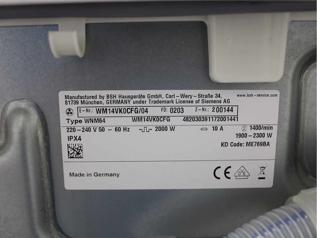 Siemens iq700 isensoric intelligentdosing system aquastop wasmachine & siemens iq700 isensoric selfcleaning condenser wasdroger - afbeelding 4 van  7