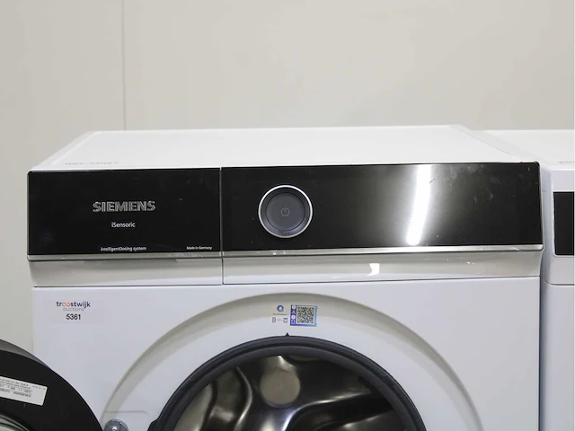 Siemens iq700 isensoric intelligentdosing system wifi powerspeed system wasmachine & siemens iq500 isensoric selfcleaning condenser wasdroger - afbeelding 3 van  8