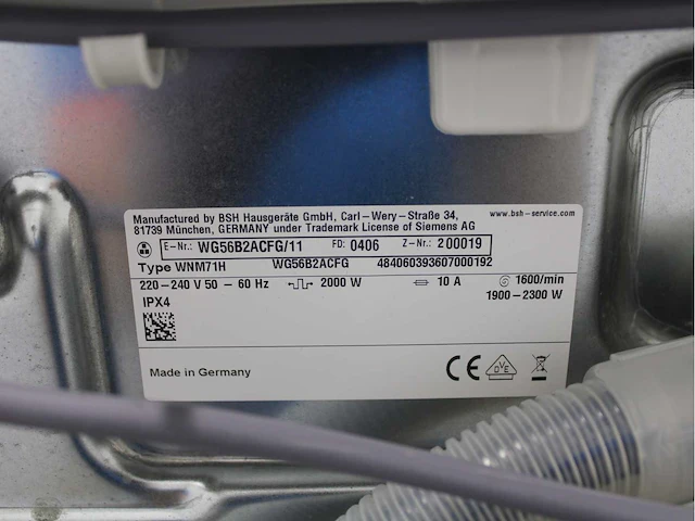 Siemens iq700 isensoric intelligentdosing system wifi powerspeed system wasmachine & siemens iq500 isensoric selfcleaning condenser wasdroger - afbeelding 5 van  8
