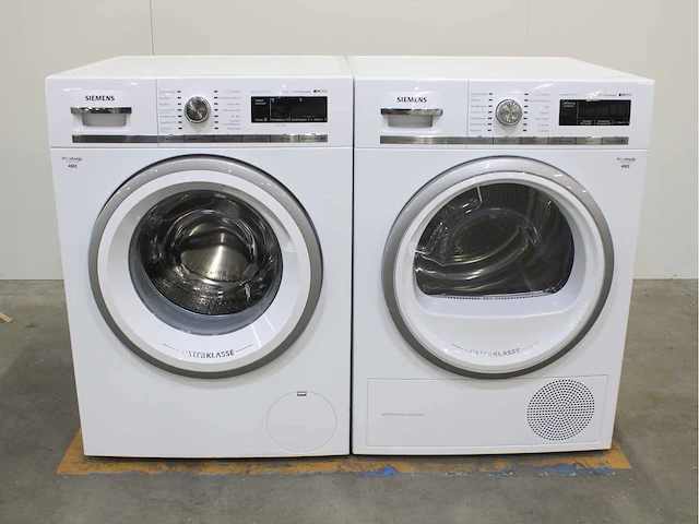 Siemens iq700 isensoric outdoorcollection extraklasse wasmachine & siemens iq700 isensoric outdoorcollection extraklasse wasdroger - afbeelding 1 van  8