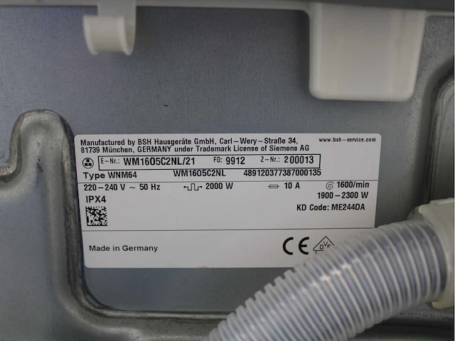 Siemens iq700 isensoric outdoorcollection extraklasse wasmachines & siemens iq700 isensoric outdoorcollection extraklasse wasdrogers - afbeelding 5 van  8