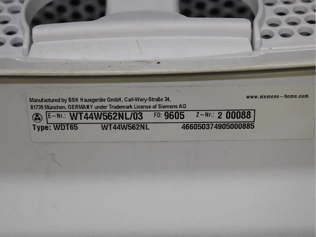 Siemens iq700 isensoric selfcleaning condenser wasdrogers - afbeelding 4 van  6