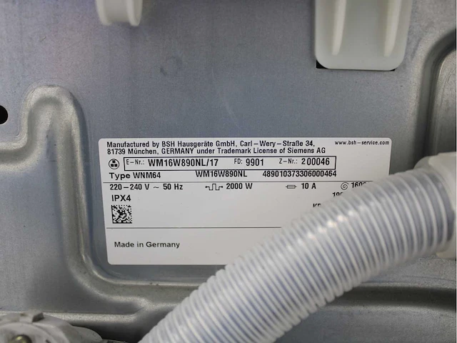 Siemens iq700 isensoric sensofresh system extraklasse wasmachine & siemens iq700 isensoric outdoorcollection extraklasse wasdroger - afbeelding 5 van  8