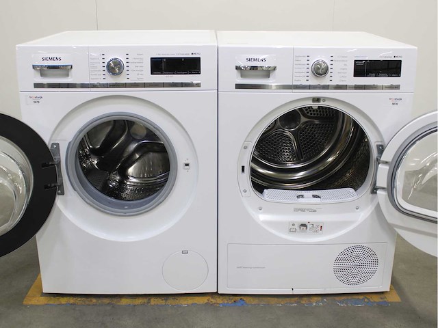 Siemens iq700 isensoric sensofresh system extraklasse wasmachine & siemens iq700 isensoric outdoorcollection extraklasse wasdroger - afbeelding 2 van  8