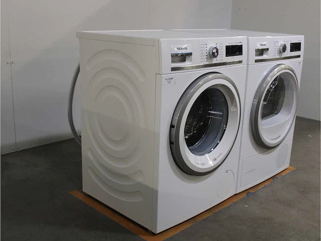 Siemens iq700 isensoric sensofresh system extraklasse wasmachine & siemens iq700 isensoric selfcleaning condenser extraklasse droger - afbeelding 4 van  8