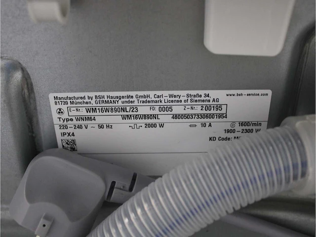 Siemens iq700 isensoric sensofresh system extraklasse wasmachine & siemens iq700 isensoric selfcleaning condenser extraklasse droger - afbeelding 5 van  8