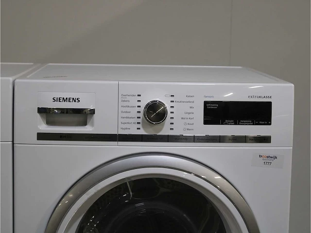 Siemens iq700 isensoric sensofresh system extraklasse wasmachine & siemens iq700 isensoric selfcleaning condenser extraklasse droger - afbeelding 6 van  8