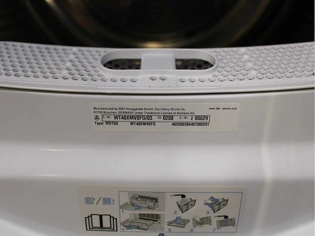 Siemens iq700 isensoric wasmachine & siemens iq700 isensoric intelligentcleaning system wasdroger - afbeelding 8 van  8
