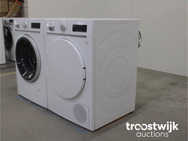 Siemens iq700 isensoric wasmachine & siemens iq700 isensoric selfcleaning condenser droger - afbeelding 7 van  8