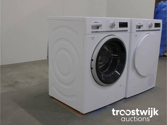 Siemens iq700 isensoric wasmachine & siemens iq700 isensoric selfcleaning condenser droger - afbeelding 5 van  8