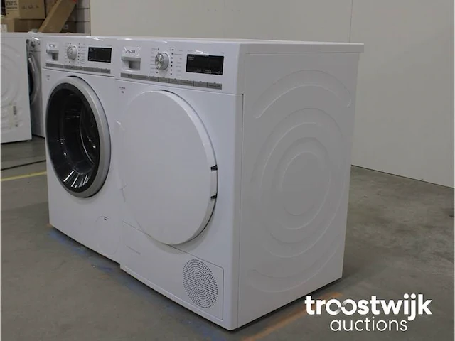 Siemens iq700 isensoric wasmachine & siemens iq700 isensoric selfcleaning condenser droger - afbeelding 6 van  8