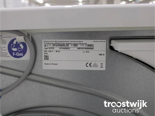 Siemens iq700 isensoric wasmachine & siemens iq700 isensoric selfcleaning condenser droger - afbeelding 8 van  8