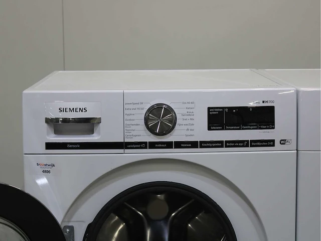 Siemens iq700 isensoric wifi wasmachine & siemens iq700 isensoric wifi wasdroger - afbeelding 3 van  8