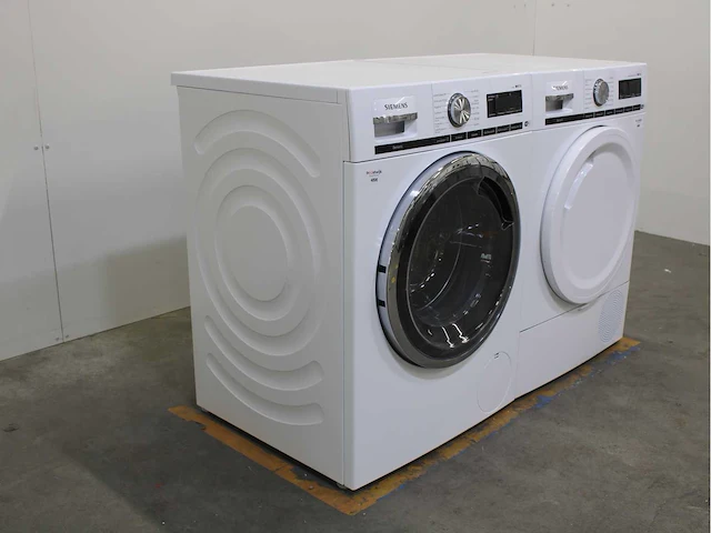 Siemens iq700 isensoric wifi wasmachine & siemens iq700 isensoric wifi wasdroger - afbeelding 4 van  8