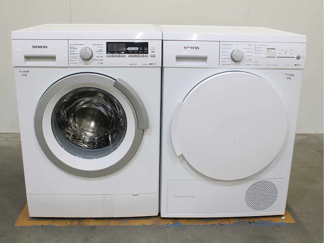 Siemens iq700 varioperfect aquastop wasmachines & siemens iq500 isensoric selfcleaning condenser wasdrogers - afbeelding 1 van  8