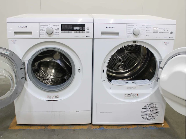 Siemens iq700 varioperfect aquastop wasmachines & siemens iq500 isensoric selfcleaning condenser wasdrogers - afbeelding 2 van  8