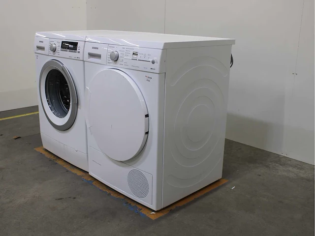 Siemens iq700 varioperfect aquastop wasmachines & siemens iq500 isensoric selfcleaning condenser wasdrogers - afbeelding 7 van  8