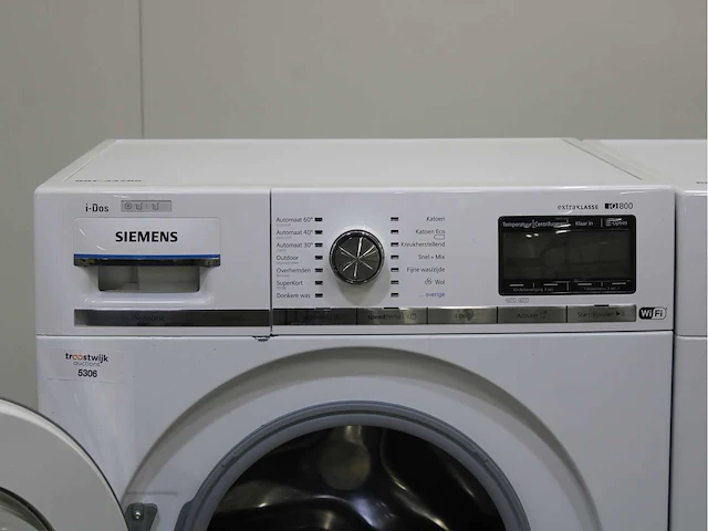 Siemens iq800 i-dos isensoric extraklasse wifi wasmachine & siemens iq800 isensoric selfcleaning condenser wasdroger - afbeelding 3 van  8