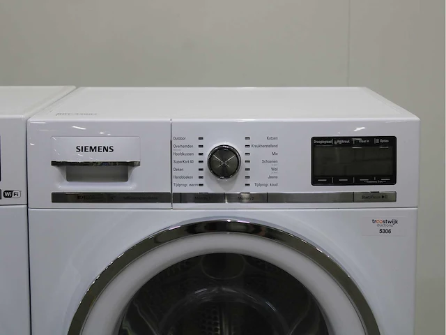 Siemens iq800 i-dos isensoric extraklasse wifi wasmachine & siemens iq800 isensoric selfcleaning condenser wasdroger - afbeelding 6 van  8