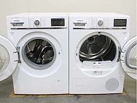 Siemens iq800 i-dos isensoric extraklasse wifi wasmachine & siemens iq800 selfcleaning condenser wasdroger - afbeelding 2 van  8