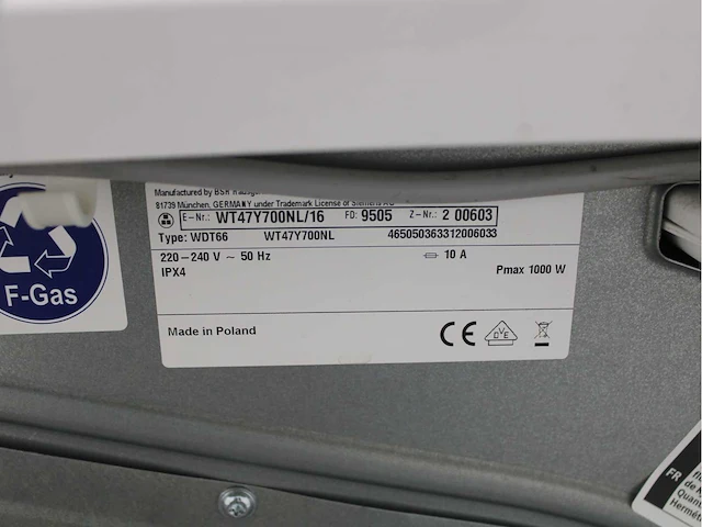 Siemens iq800 i-dos isensoric wifi wasmachine & siemens iq800 isensoric selfcleaning condenser wasdroger - afbeelding 8 van  8
