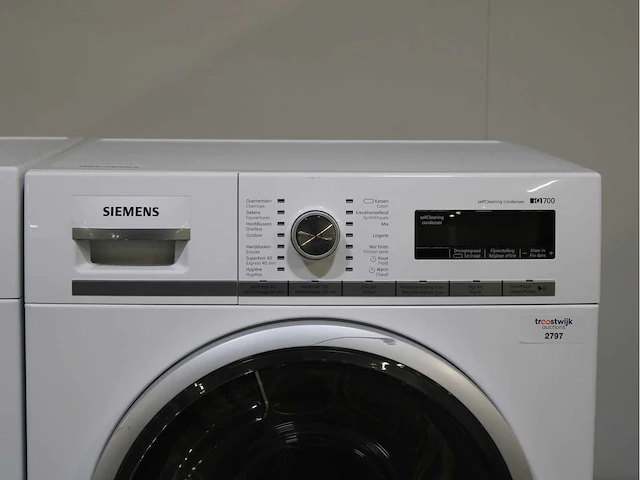Siemens iq800 isensoric aquastop wasmachines & siemens iq700 selfcleaning condenser wasdrogers - afbeelding 6 van  8